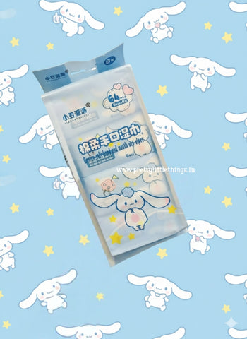 Kawaii Sanrio Wet Wipes SuperSaver Pack (Non Alcoholic)
