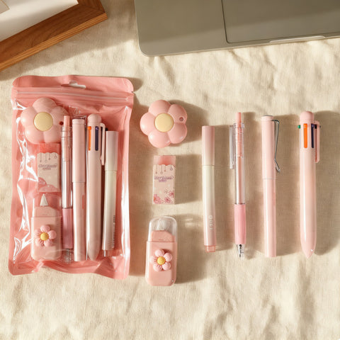 Kawaii Pastel Stationery Sets (7 pieces set)