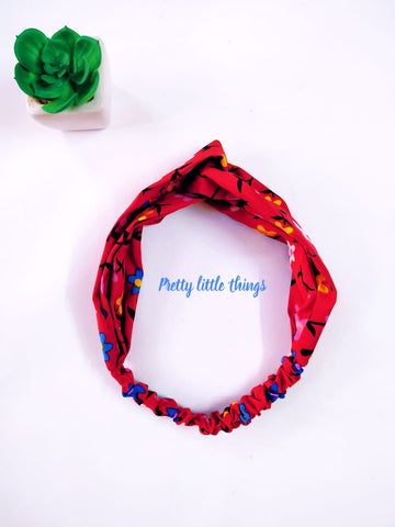 Turban Style Head Bands in Floral theme