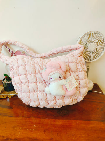 Sanrio Plush Pillow Design Tote Bag