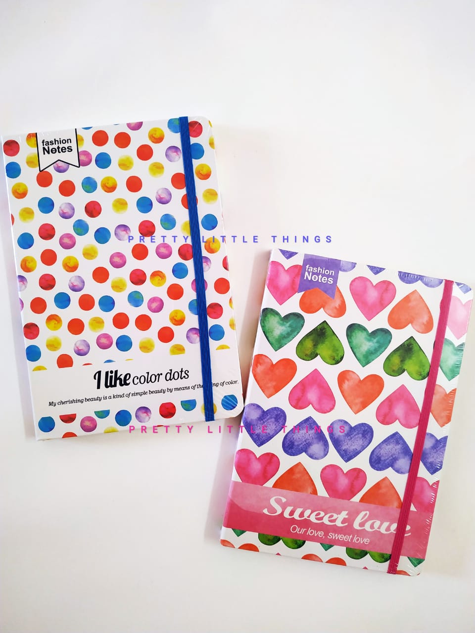 Pretty Little Notebook Colorful Polka Dots - Diary /Notebook – Pretty Little Things