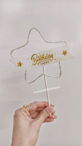 Birthday LED Cake Topper