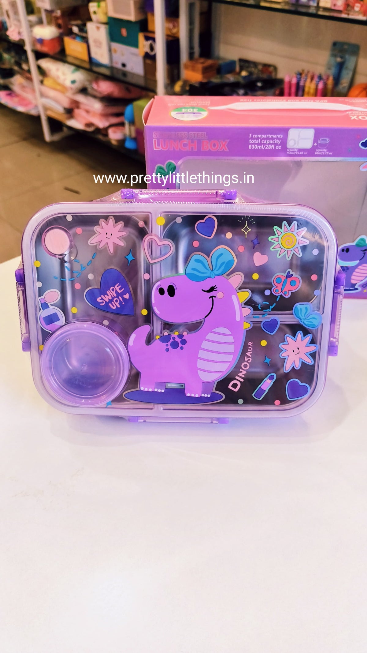 Vest 3 Section Insulated Steel Lunch Box