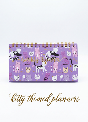 Kitty Themed Desktop Planners