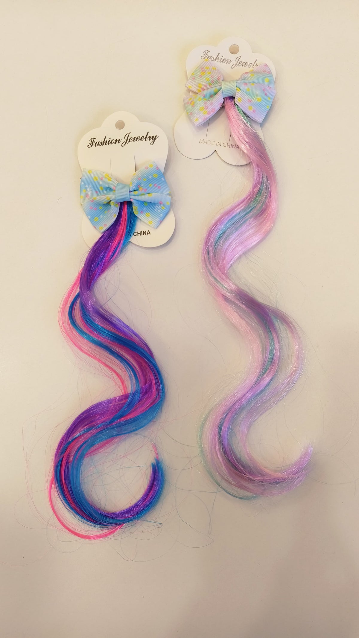 Colorful Hair Extension Clips for Kids