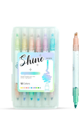 Shine Glittery Highlighters Pack