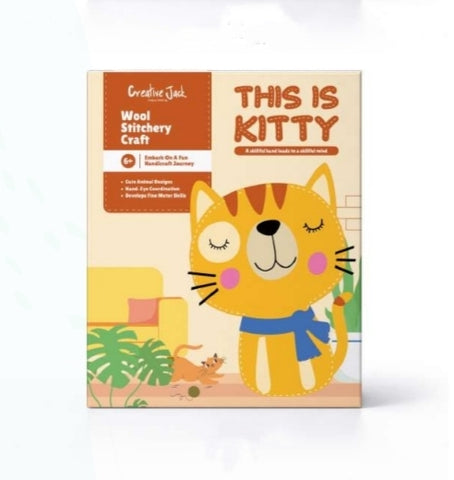 Soft Toy Making DIY Kit - Kitty