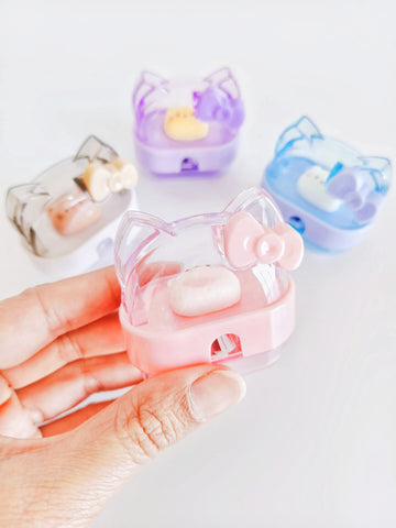 Transparent Adorable Kitty Sharpeners