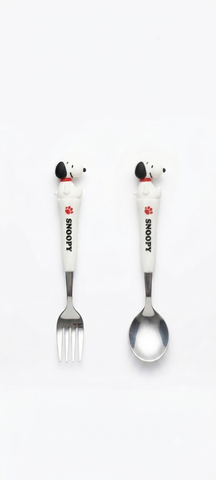 Kid's Steel Cutlery Set - Peanuts Snoopy Edition