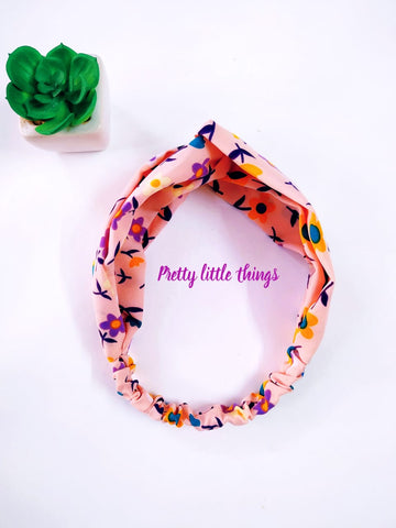 Turban Style Head Bands in Floral theme