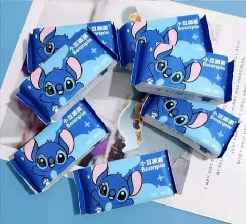 Lilo And Stitch Theme Wet Wipes Super Saver Pack (8 x 8) (Non Alcoholic)