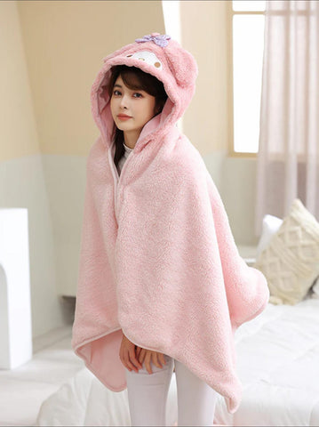 Sanrio Hoodie Microfibre Wraparound Towel