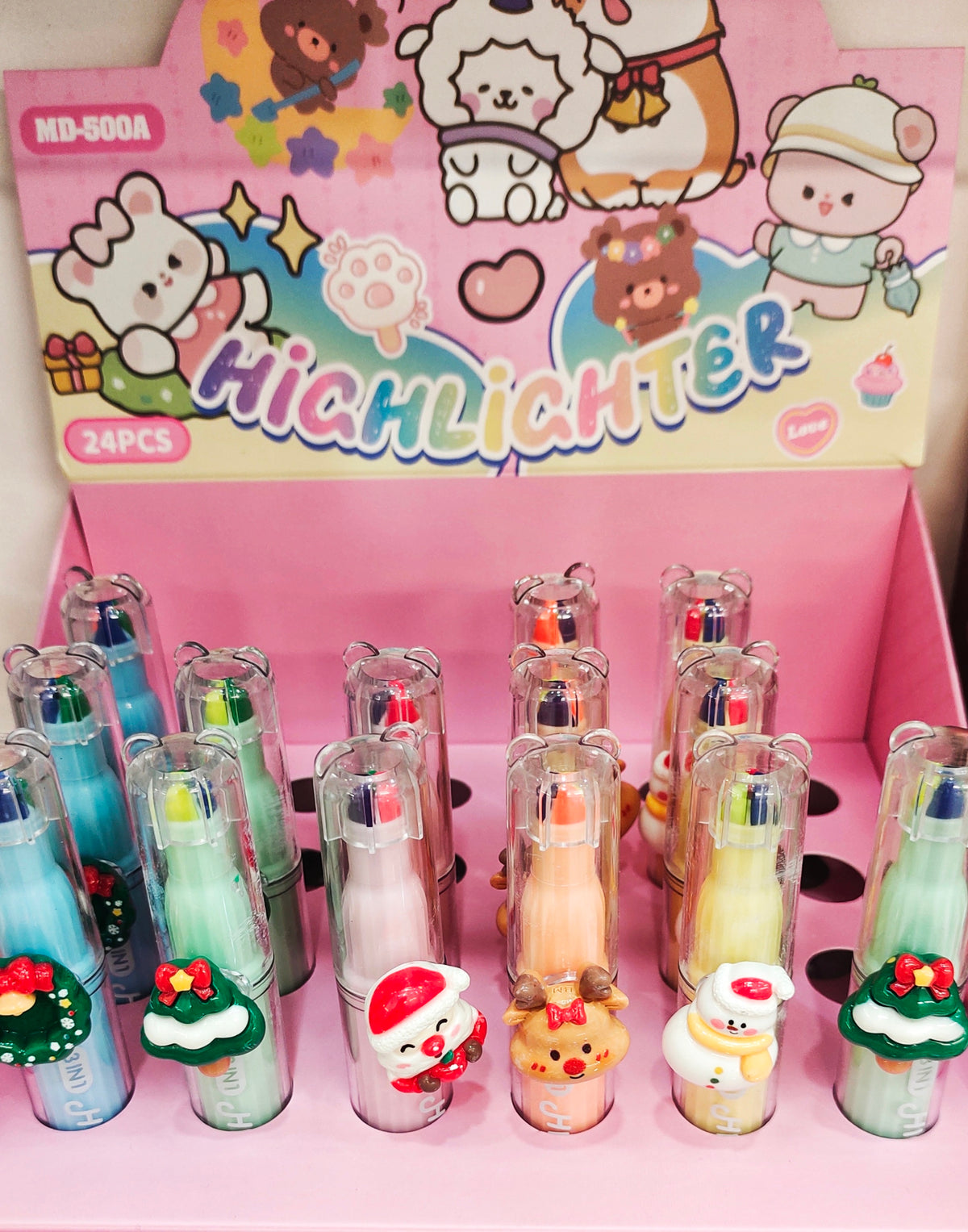 Christmas 3 in 1 Highlighter Pens