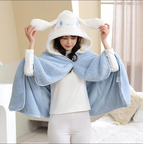 Sanrio Hoodie Microfibre Wraparound Towel