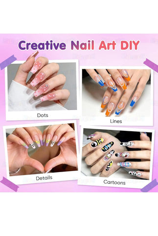 Nail Art Markers Pack [Nail Art Pens 12 Colors]