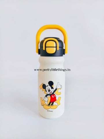 Disney's Dual Sip (Straw+Pout) Dual Shade Steel Bottles - P41187