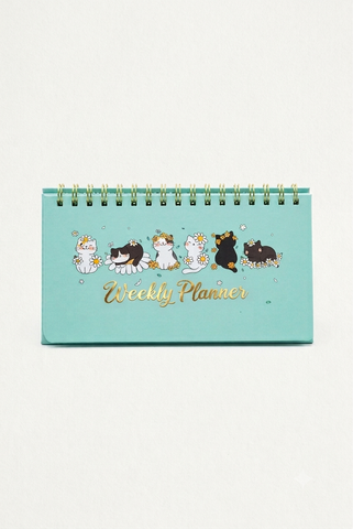 Kitty Themed Desktop Planners