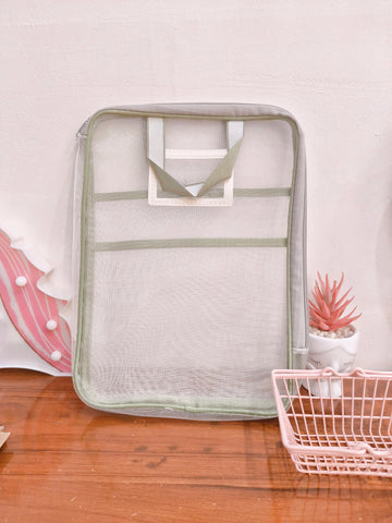 Transparent Mesh Folder - Pouch A4 size