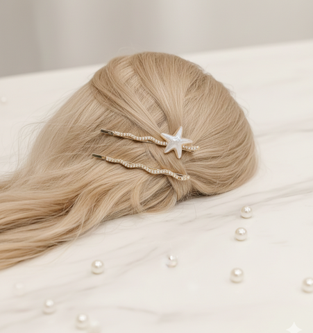 Pearl Hair Clips