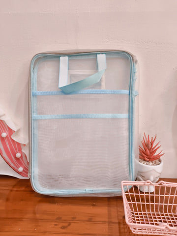 Transparent Mesh Folder - Pouch A4 size