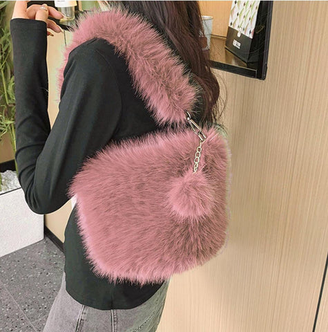 The Fluffy Cloud Mini Hobo Sling Bag