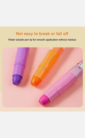 Silky Twistable Washable Crayons Pack ( 10 pcs pack)
