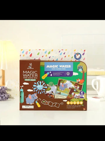 New Magic Water Painting Book