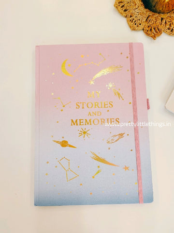 My Stories And Memories, A4 Undated Diary