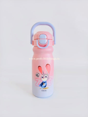 Disney's Dual Sip (Straw+Pout) Dual Shade Steel Bottles - P41187