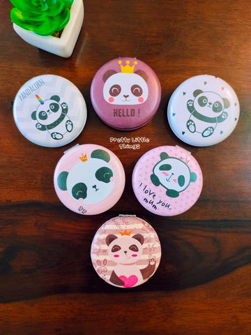 Panda Dual Side Pocket Mirror (PMDSPA)