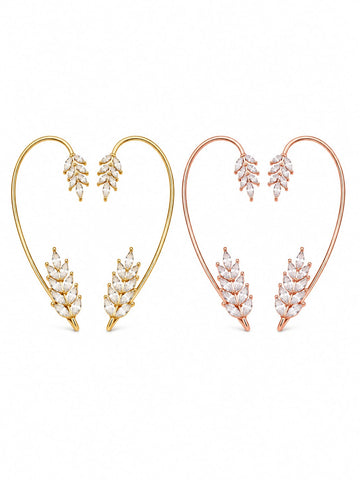 Ceres Crystal AD Ear Wraps Pair (Gulaabo)