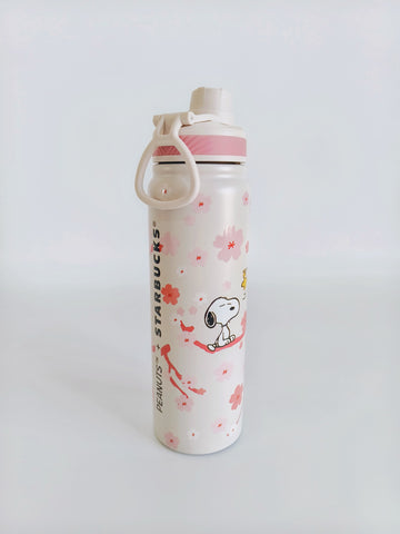 Peanuts Starbucks Theme 650 ml Steel Bottles (Swig to Drink)