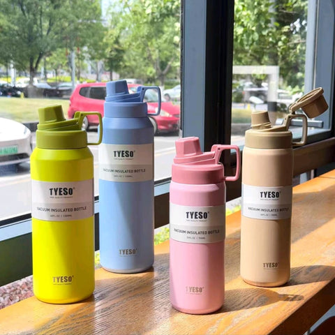 Tyeso 750 ml Solid Colors Stainless Steel Bottles