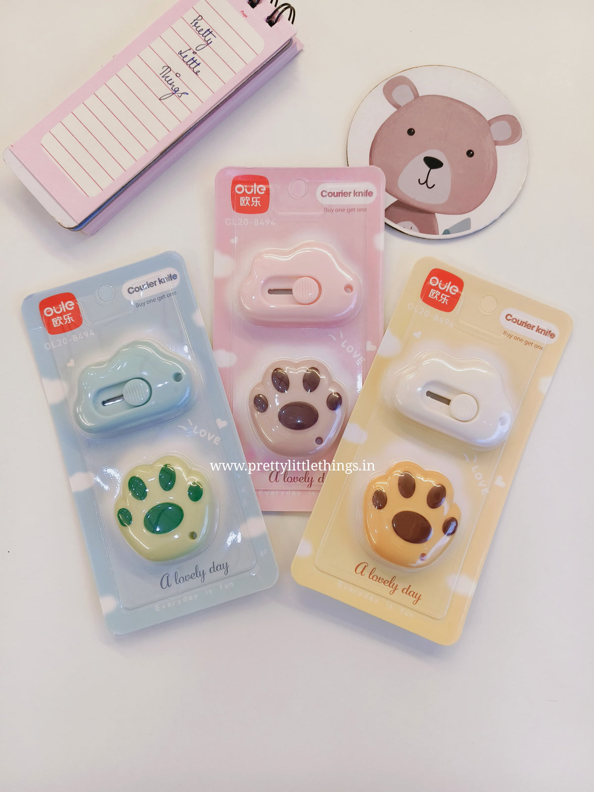 Paw & Cloud Mini Cutter Combo Pack