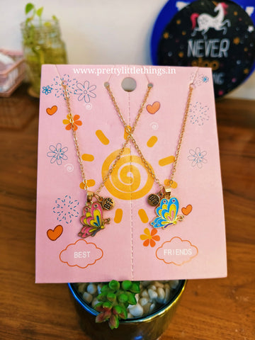 BFF Twin Unicorn Necklace - Pendant Sets