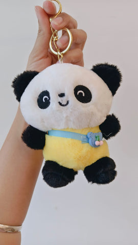 Panda Plushy Soft Toy Keychain / Bag Tag