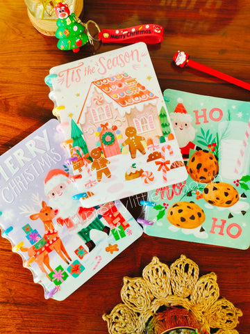 Merry Christmas Theme Spiral Diaries