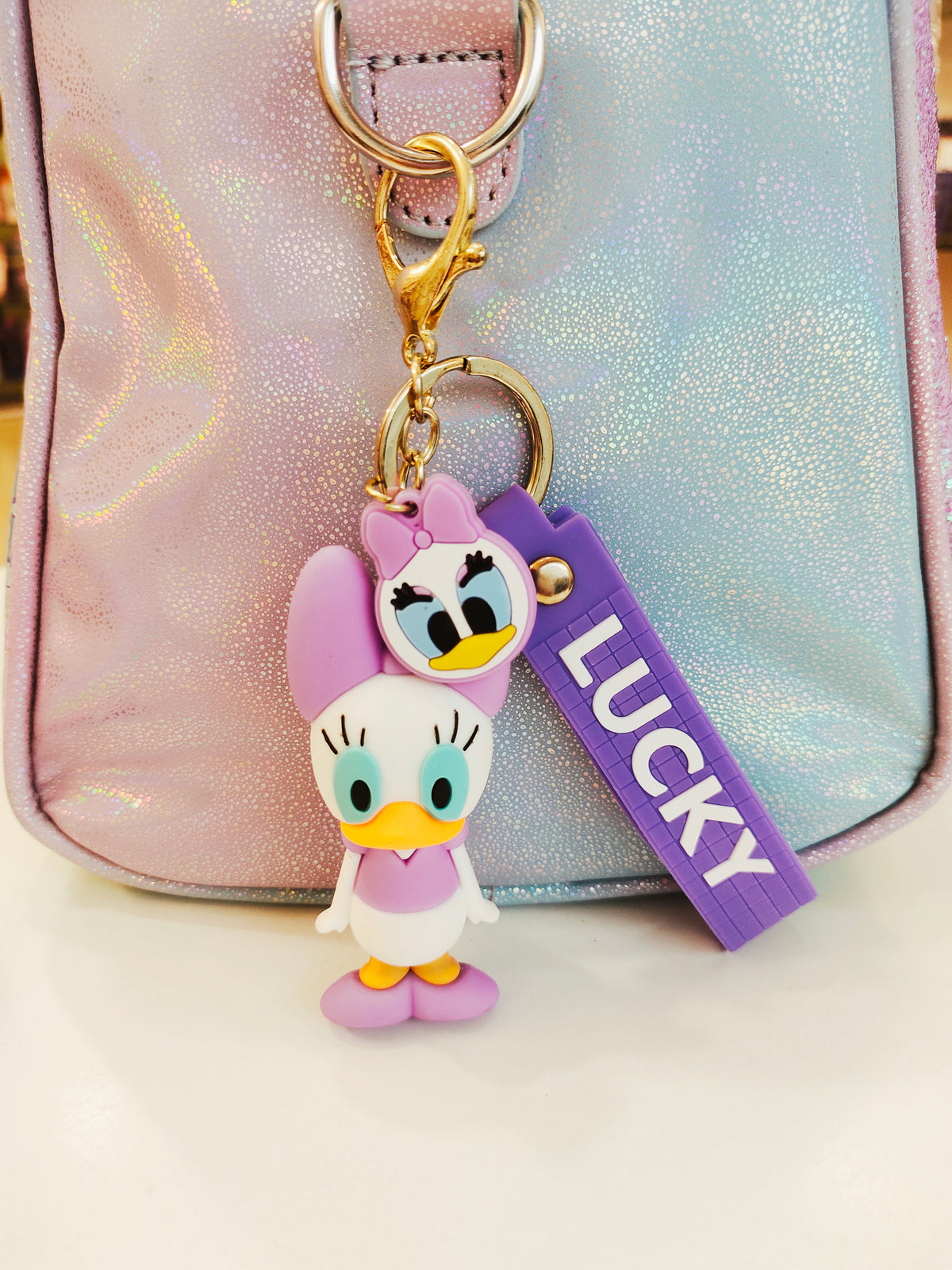 Donald Duck Daisy Duck Keychains