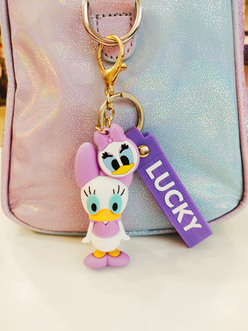Donald Duck Daisy Duck Keychains