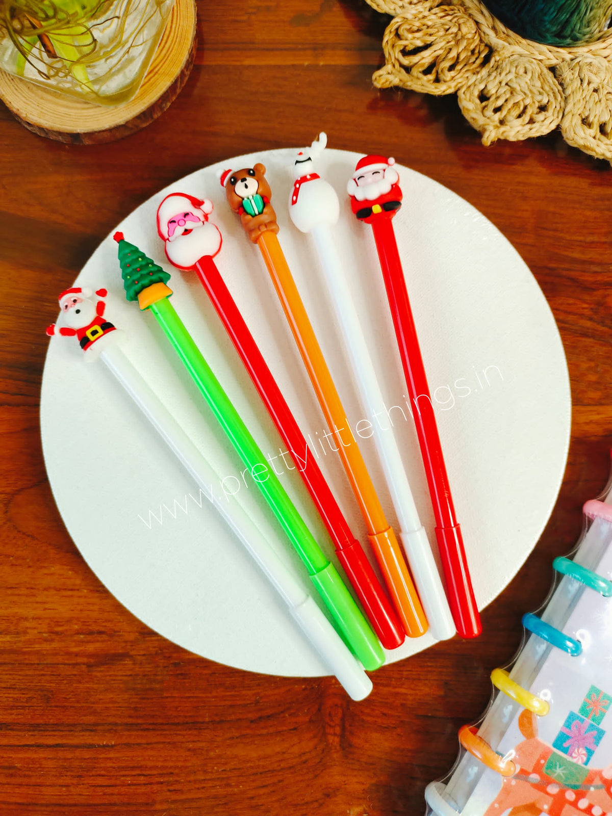 Christmas topper Gel Pens [Pack of 2]