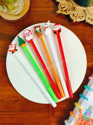 Christmas topper Gel Pens [Pack of 2]