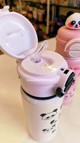 Panda Theme Dual Sipper Insulated Bottles