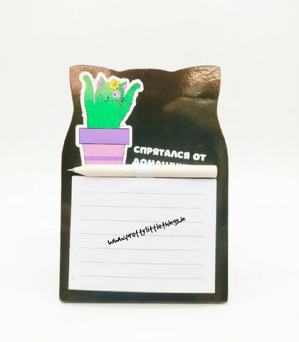 Unique Magnetic Notepads (With Pencil Holder)