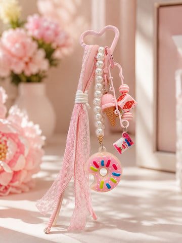 Sweet Donuts Bag Charms