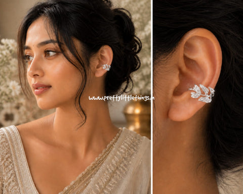 Twig of Leaves EarCuff