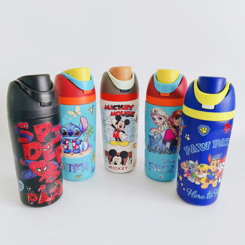 Kids Print Owala Style Bottles (500 ml)