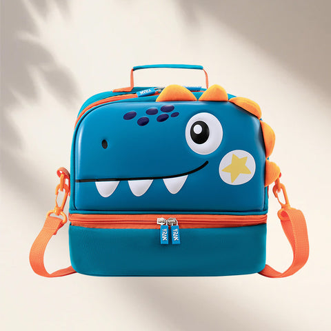 The Little Explorer - Premium 2 Section Insulated Designer Lunch Bags