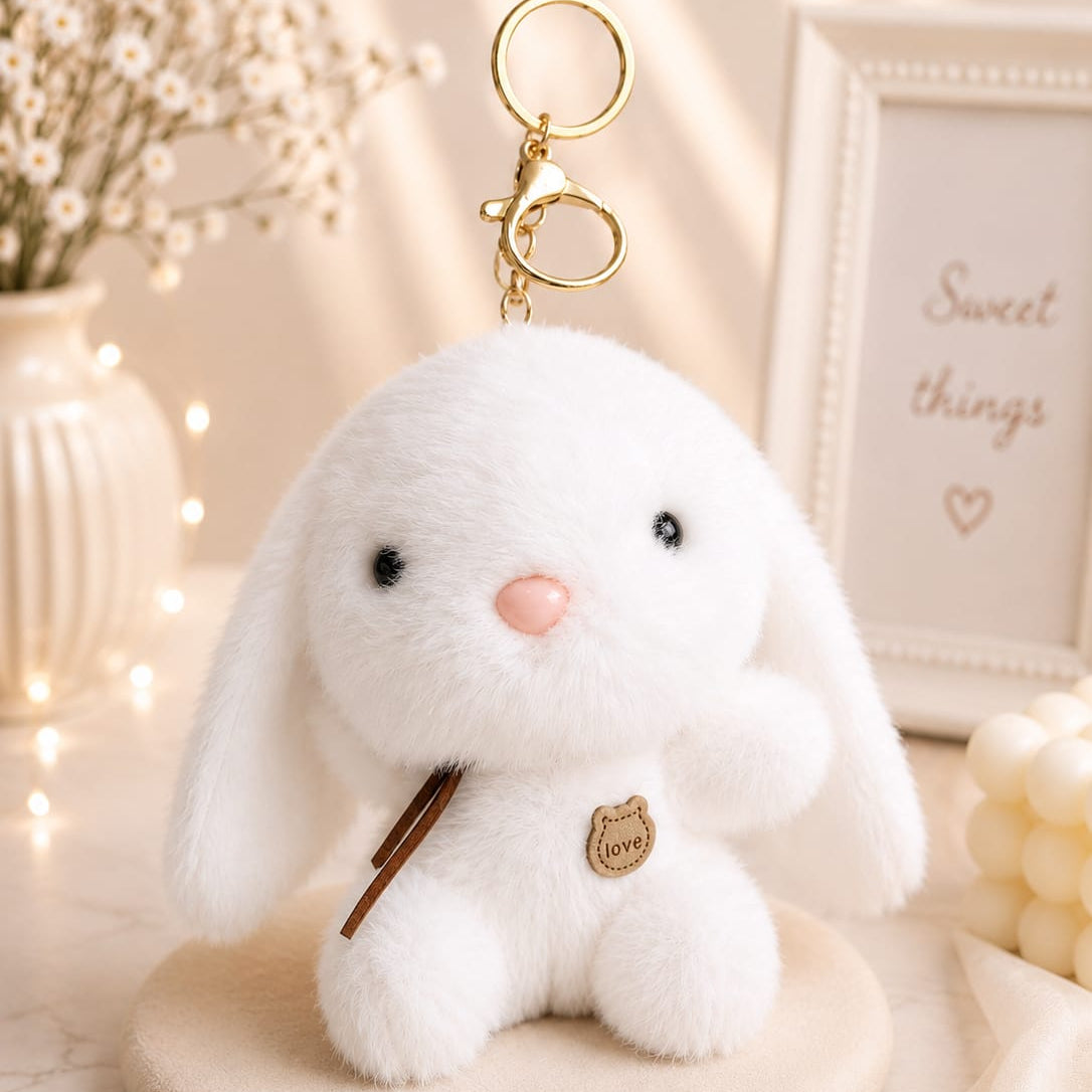 Bunny Plushy Keychain / Bag Charm