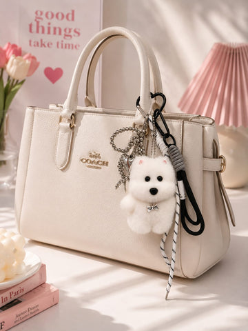 Cute Samoyed Puppy Bag Charm