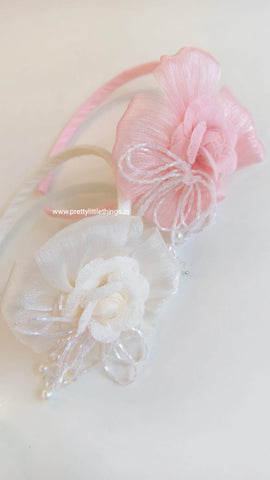 Hairband - Flowers with Beautiful Work